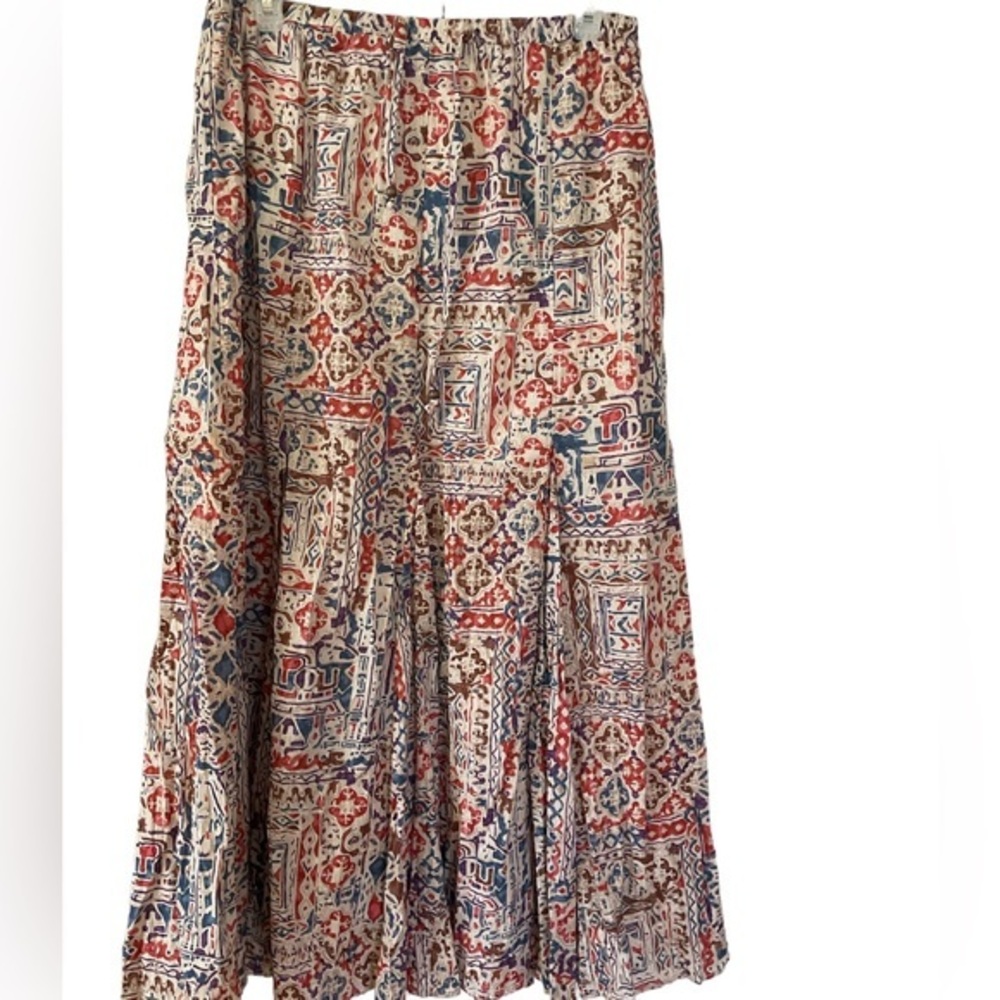 Ralph Lauren LRL Boho Maxi Skirt Sz XS